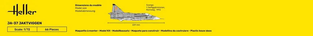 STARTER KIT Ja-37 Jaktviggen - PremiumHobby