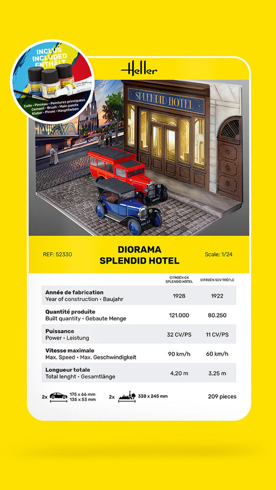 STARTER KIT Diorama Splendid Hotel