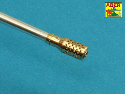 10,5cm KwK L/70 barrel with perforated muzzle brake for German Pz.Kpfw. VII Löwe or VK 7201(K)