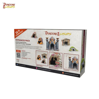 Dungeons & Lasers Expansion Set: ENTRANCES PACK - PremiumHobby