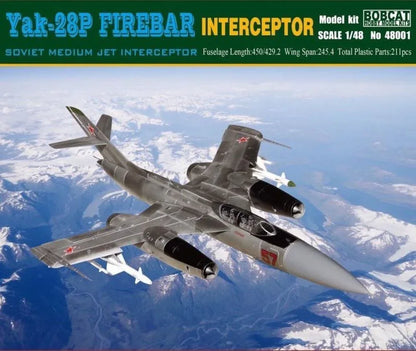 Yak-28P Firebar Interceptor Soviet Mediu Jet Interceptor - PremiumHobby