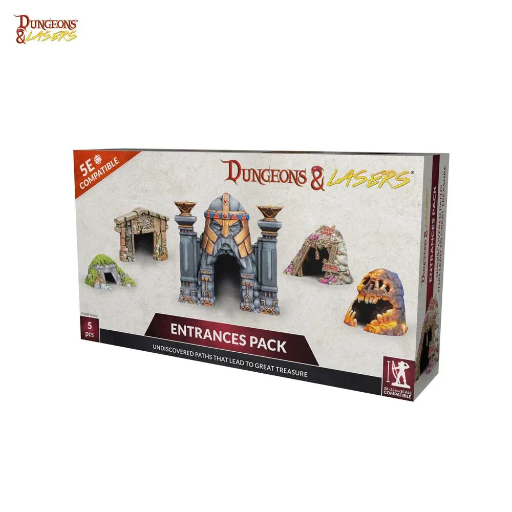 Dungeons & Lasers Expansion Set: ENTRANCES PACK - PremiumHobby