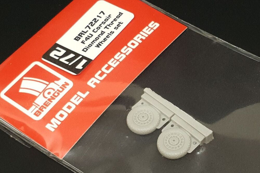 F4U Corsair Diamond Thread Wheels set