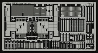 F6F Hellcat gun bay für Eduard Bausatz
