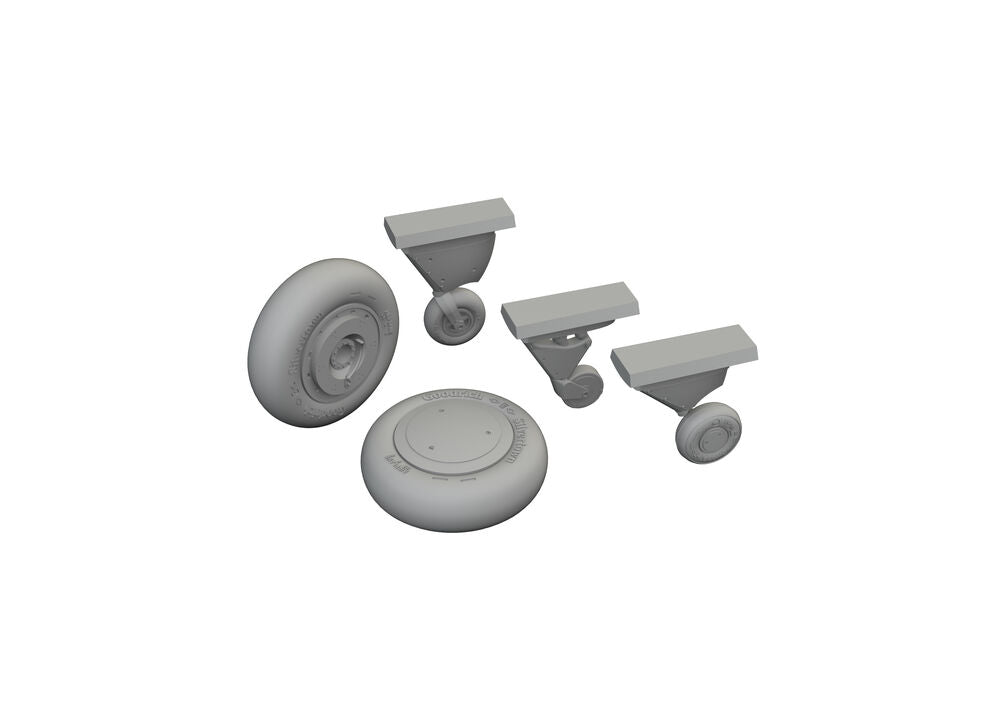 F4F-4 w/ early wheels LööKplus  ACADEMY