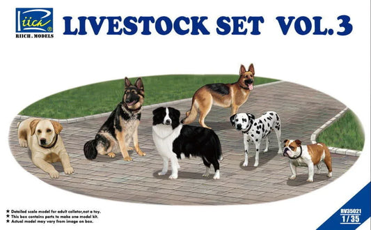 Livestock Set Vol.3 (six dogs)