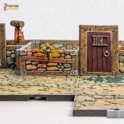 Dungeons & Lasers Dwarven Mine Half-Height Walls - PremiumHobby