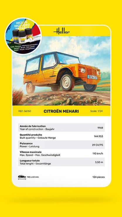 STARTER KIT Citroen Mehari