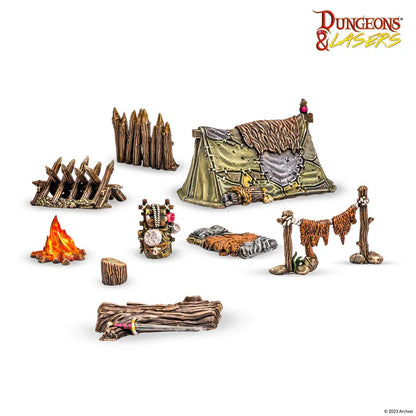 Dungeons & Lasers Starter Set: THE ELVEN WOODS - PremiumHobby