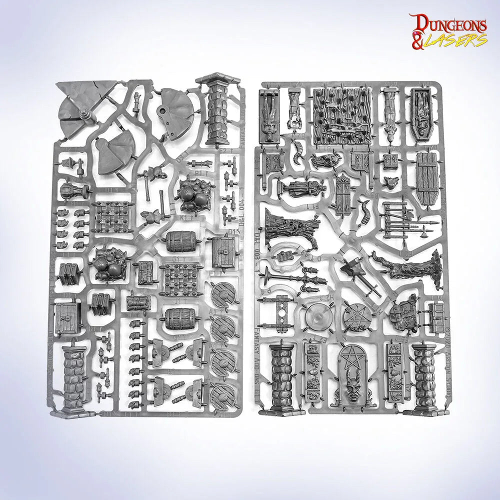 Dungeons & Lasers Expansion Set: FANTASY CUSTOMIZATION BITS - PremiumHobby