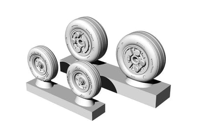 F/A-18 C/D wheel set - PremiumHobby