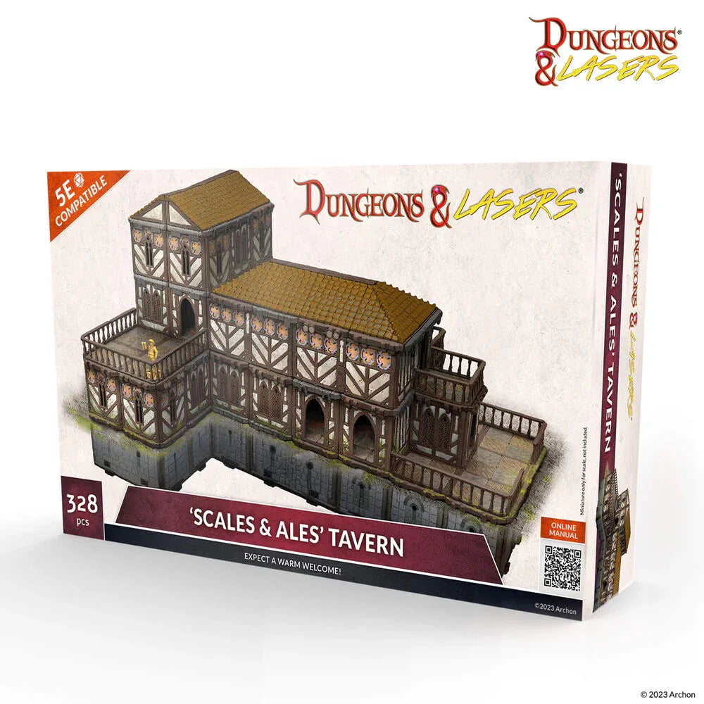 Dungeons & Lasers Starter Set: SCALES & ALES TAVERN - PremiumHobby