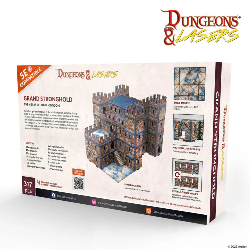 Dungeons & Lasers Starter Set: GRAND STRONGHOLD - PremiumHobby
