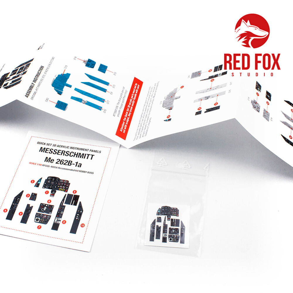 1/48 Messerschmitt Me 262B-1a (for Hobby Boss  kit)