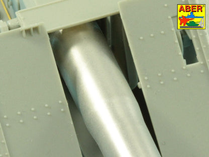 Barrel with muzzle brake for German Krupp 12,8cm PAK 44 Anti-Tank Gun (Great Wall)