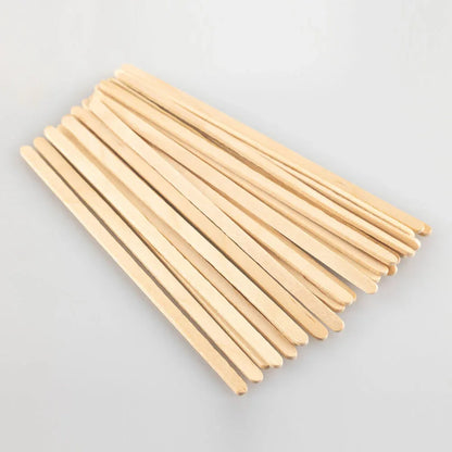 Wooden paint stirring sticks (25 pieces) - PremiumHobby
