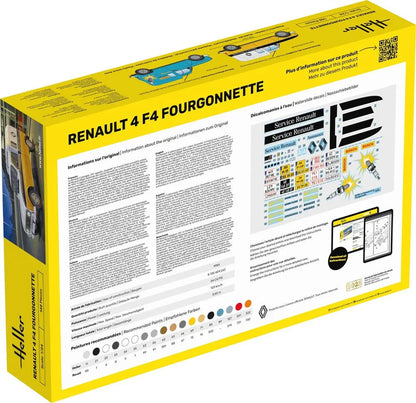 STARTER KIT Renault 4 F4 Fourgonette - PremiumHobby