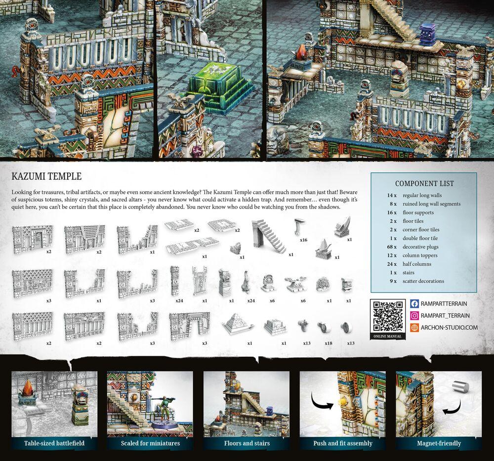 Modular Terrain: KAZUMI TEMPLE - PremiumHobby