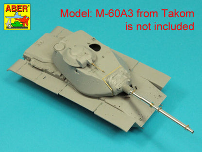 105 mm M-68 barrel with thermal shroud for  M60A3 Tank