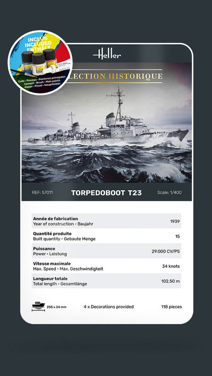 STARTER KIT Torpedoboot T23