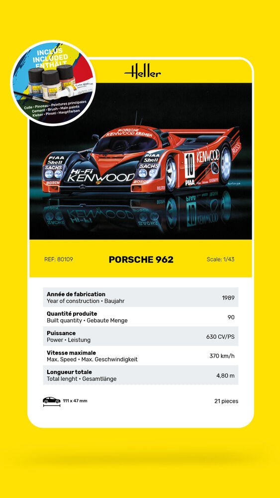 STARTER KIT Porsche 962