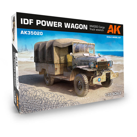 IDF POWER WAGON WM300 w/winch 1/35