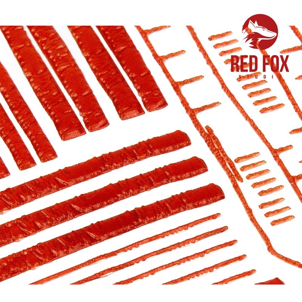 3D Welding Seams & Casting Scars vol.01 (3D acrylic colored resin upgrade parts)