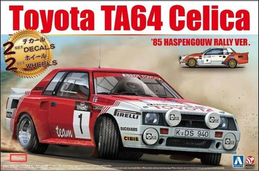 Toyota TA64 Celica '85 Haspengouw Rally Ver. - PremiumHobby
