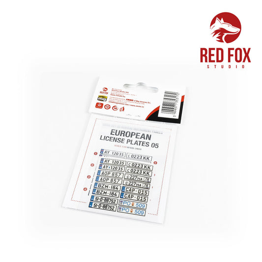 1/24 European Lincense plates vol.05