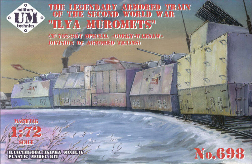 Iliya Muromets" the legendary armored train of WWII