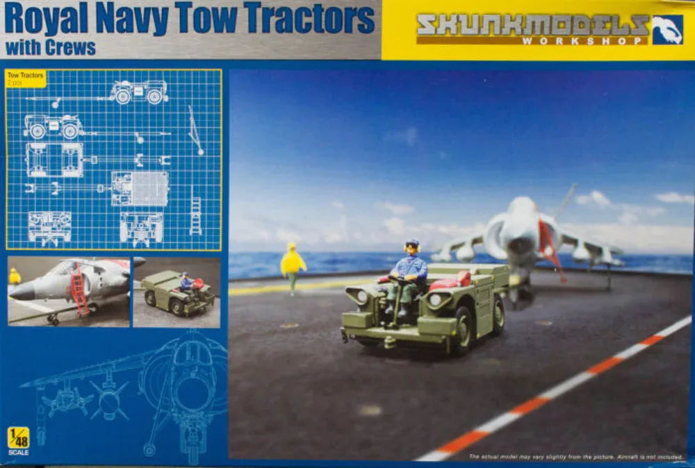Royal Navy Tow Tractors with Crews - PremiumHobby