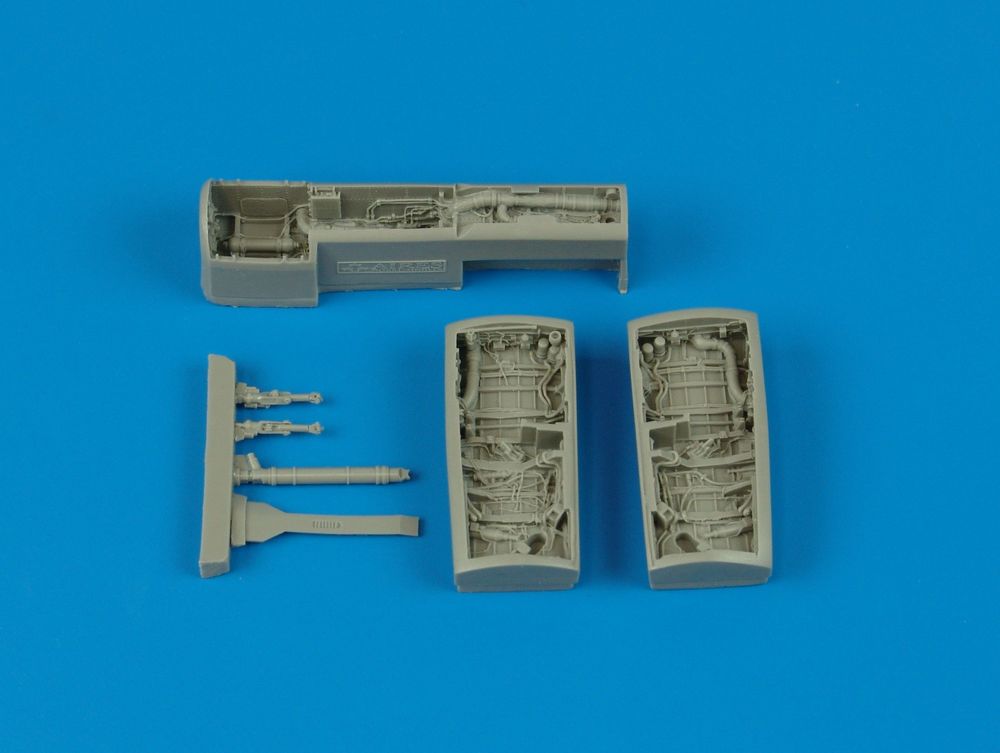 F/A-18A/C/D  Hornet Wheel Bay für Hasegawa Bausatz