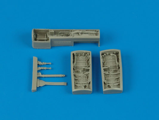 F/A-18A/C/D  Hornet Wheel Bay für Hasegawa Bausatz