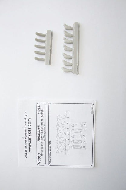Bismarck Secondary Armam.Blast Bags 12pc