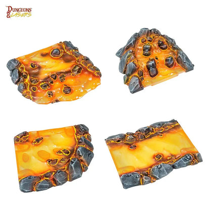 Dungeons & Lasers Expansion Set: MODULAR LAVA - PremiumHobby