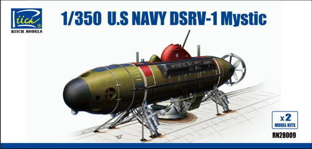 U.S.NAvy DSRV-1 Mystic(Model Kits X2) - PremiumHobby