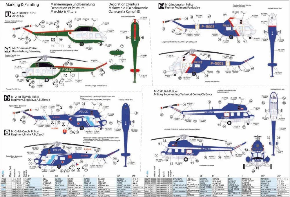 Mi-2 Polizei - PremiumHobby