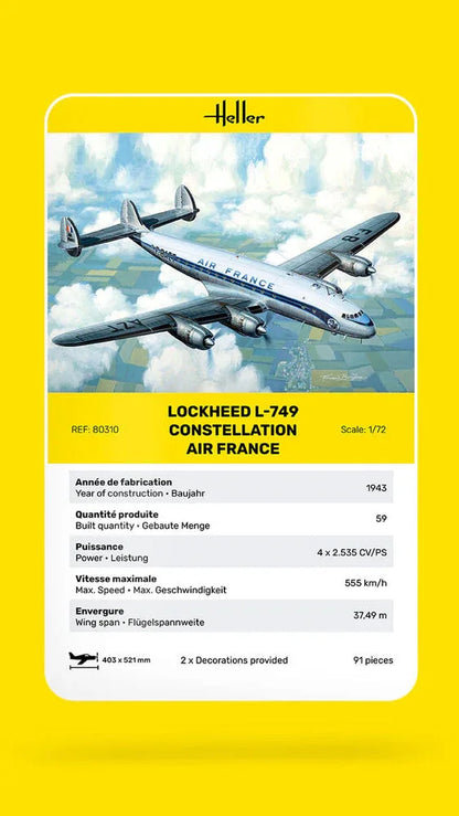 L-749 Constellation A.F. - PremiumHobby