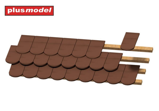 Roof tiles smooth  140pcs