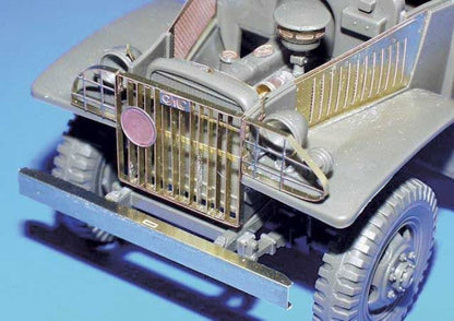 2,5t 6X6 US Cargo Truck Fotoätzsatz