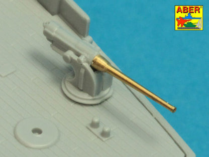 Barrels set for Russian Cruisier Varyag: 152mm x 12; 75mm x 12; 47mm x 10; 37mm x 2