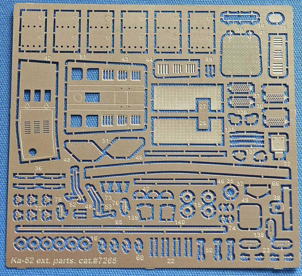 Photo-etched set for Ka-52 helicopter - PremiumHobby