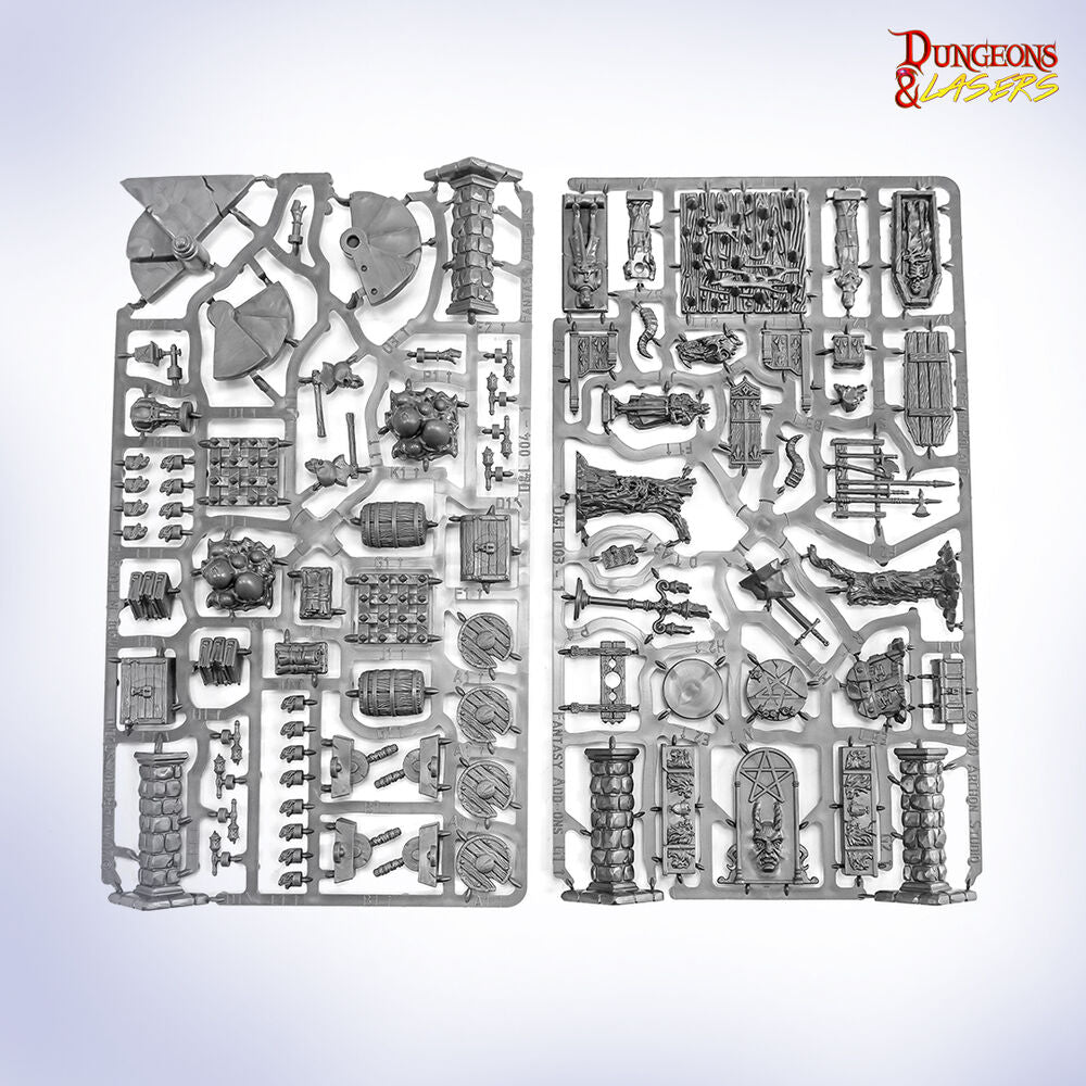 Dungeons & Lasers Expansion Set: FANTASY CUSTOMIZATION BITS