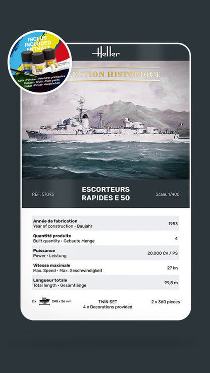 STARTER KIT Escorteurs Rapides E 50