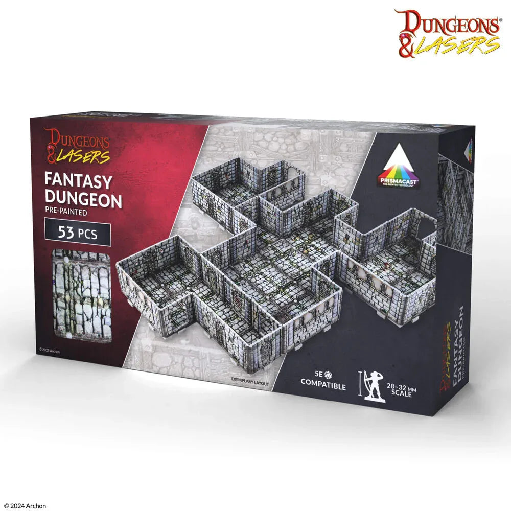 Dungeons & Lasers FANTASY DUNGEON: PRE-PAINTED - PremiumHobby