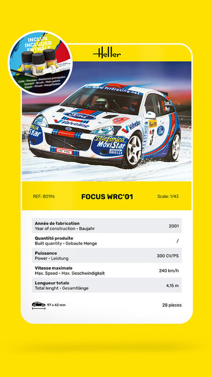 STARTER KIT Focus WRC'01