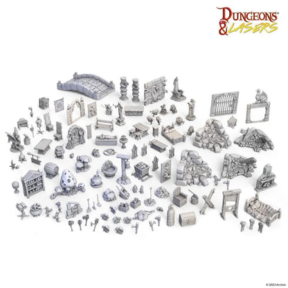 Dungeons & Lasers Expansion Set: FANTASY PROPS PACK - PremiumHobby