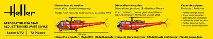 STARTER KIT Alouette III SÃ©curitÃ© Civile - PremiumHobby