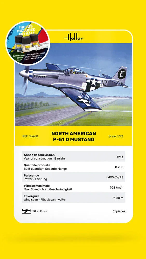 STARTER KIT P-51 Mustang - PremiumHobby