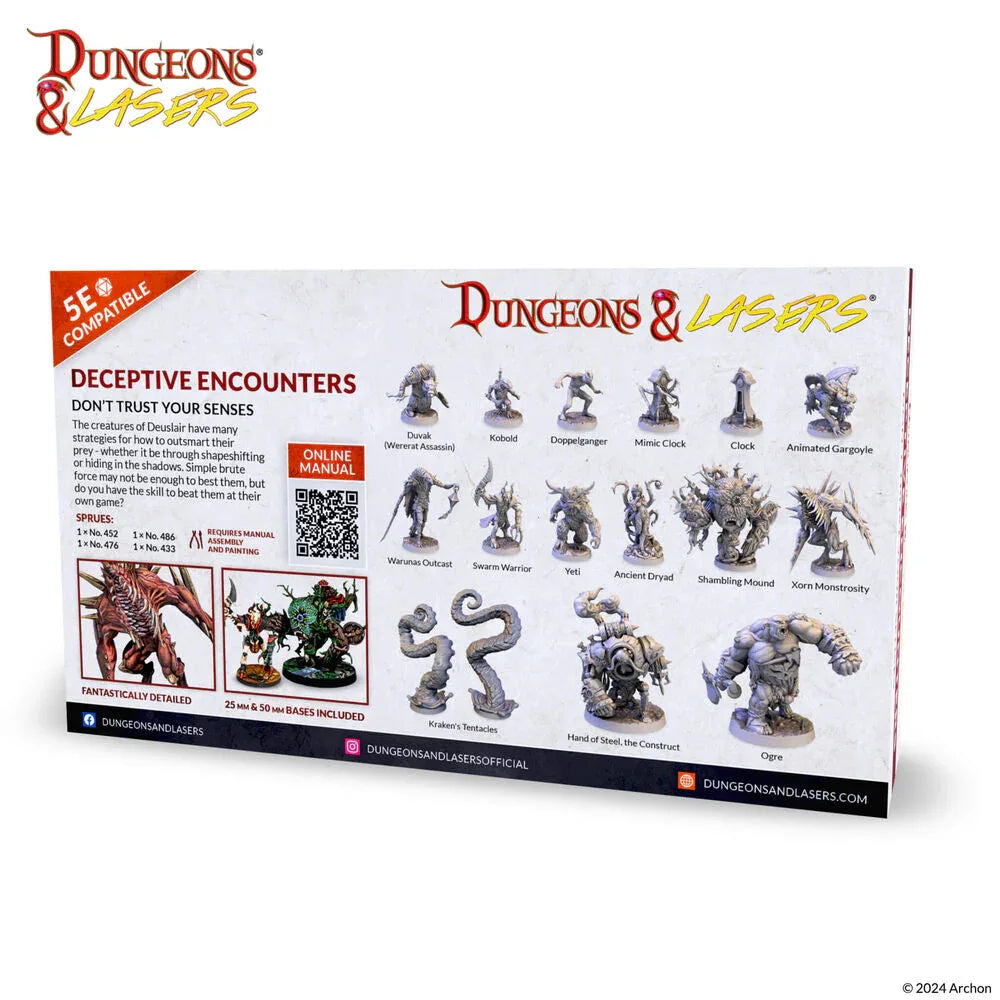 Dungeons & Lasers DEUSLAIR: DECEPTIVE ENCOUNTERS - PremiumHobby